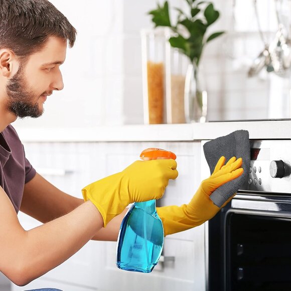 12 Pack Premium Wash Cloths Set, 12 by 12 Inches, 100% Cotton Ring Spun, Highly - Picture 2 of 9